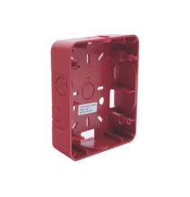 HOCHIKI HSBR HSB-R Caja Trasera Roja De Montaje Para Sirena/Estrobo Serie HE (0500-06