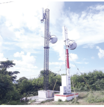 ISOTRUSS ISOT60AS ISOT-60-AS Torre de Fibra de Carbono 18.3 metros (60 pies) Autosopo