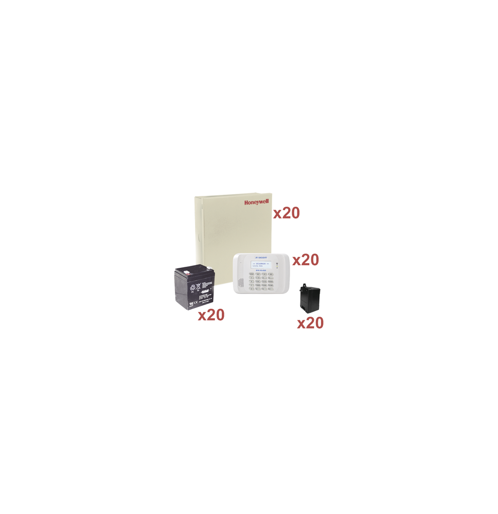 HONEYWELL HOME RESIDEO VISTA48KIT20 VISTA48-KIT20 KIT de 20 PANELES VISTA48LA CON BAT