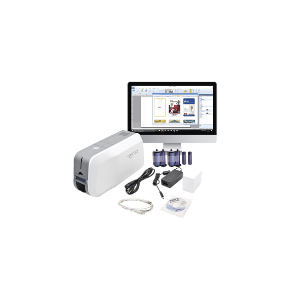 IDP 651399K 651399K Kit de Impresora tarjetas PVC/ Puede Crecer a Laminador/ Doble Ca