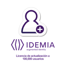 IDEMIA (MORPHO) 293762855 293762855 Actualización de licencia de 40.000 a 100.000 usu