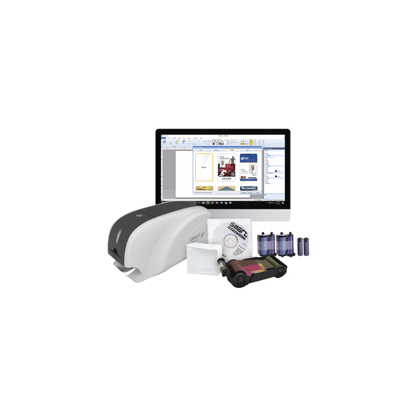 IDP SMART31DK SMART31DK Kit Impresora tarjetas PVC /Doble Cara /incluye: 2 x Ribbon 1