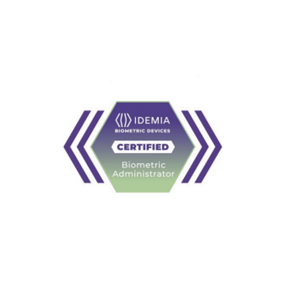 IDEMIA (MORPHO) 287889572 287889572 Certificado Idemia Administrador Biométrico  memb
