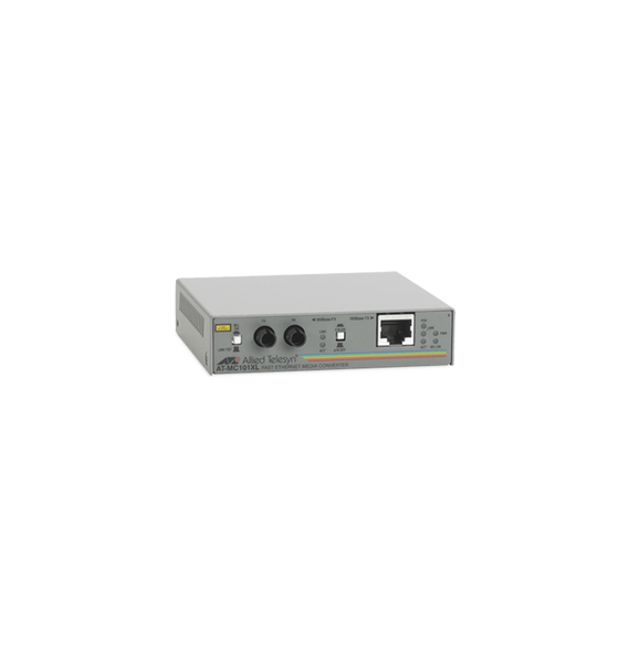 ALLIED TELESIS ATMC101XL60 AT-MC101XL-60 Convertidor de medios fast ethernet a fibra
