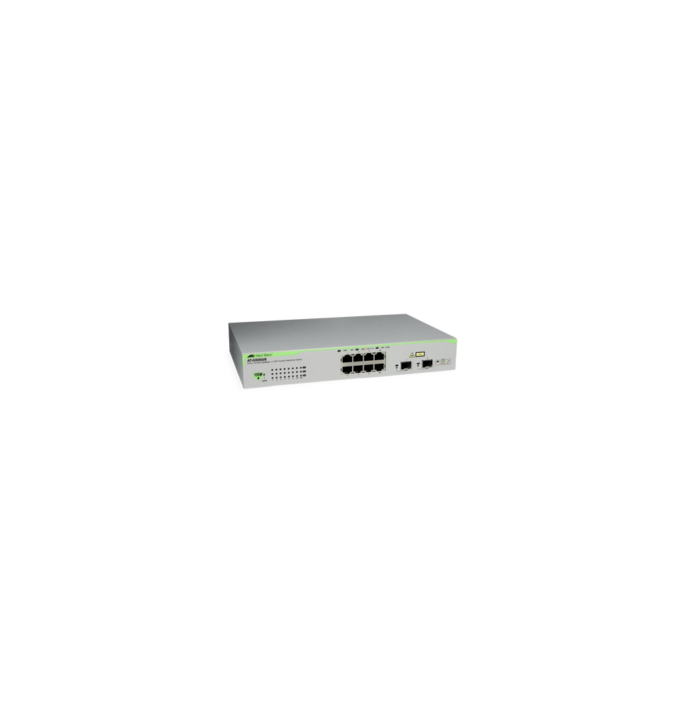 ALLIED TELESIS ATGS950810 AT-GS950/8-10 Switch WebSmart con 8 port 10/100/1000TX 2 x