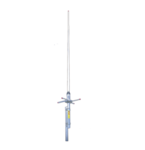 HUSTLER G6440 G6-440 Antena Base Fibra de Vidrio UHF de 440-450 MHz 6 dB de ganancia