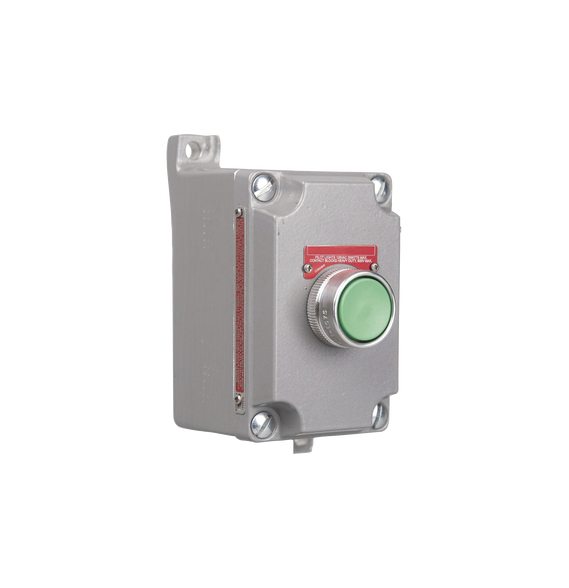 HUBBELL KILLARK HUBXCS2B2 HUB-XCS-2B2 Estación de Control de Un Solo Botón Pulsador d