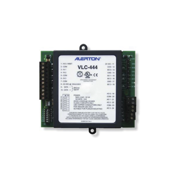 ALERTON VLC444E VLC-444E Controlador Bactalk VLC-444E CON 4 ENTRADAS UNIVERSALES 4 BI