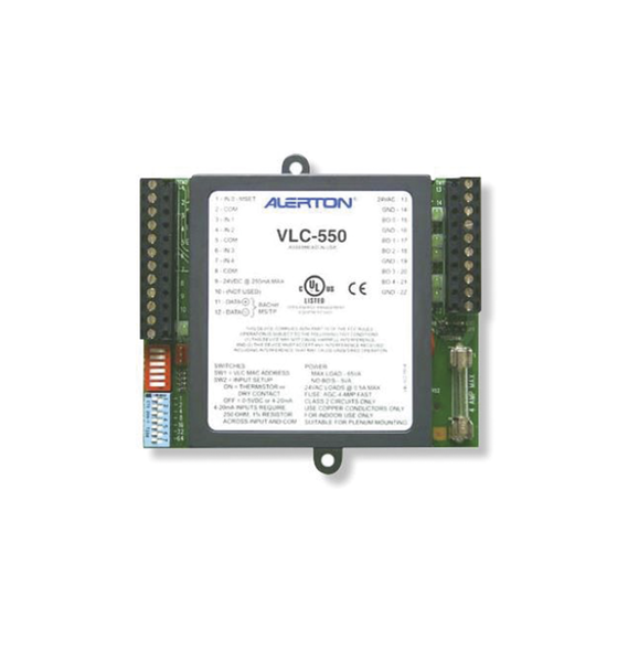 ALERTON VLC550E VLC-550-E CONTROLADOR BACNET 5UIN-5HBO-0GBO-0RBO-AO