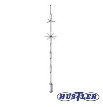 HUSTLER 5BTV 5-BTV Antena HF Base Banda de 10 15 20 40 75 y 80 mts. 1000 Watt UHF Hem