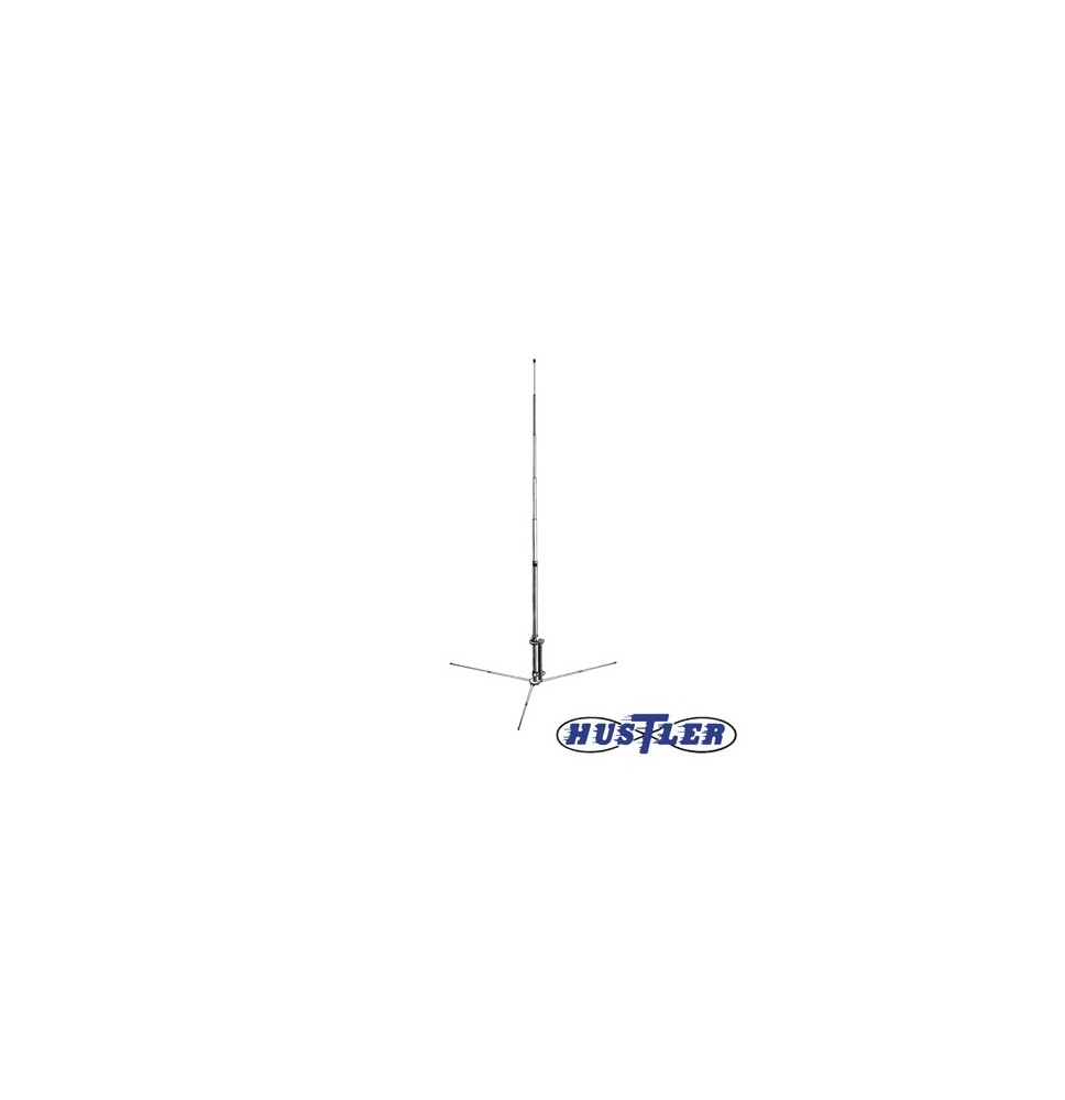 HUSTLER G2537 G2-537 Antena Base Rango de Frecuencia 26.960 - 27.400 MHz y de 10 m