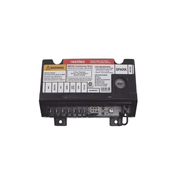 HONEYWELL HOME RESIDEO S8610U3009U S8610U3009/U Módulo de encendido de piloto intermi