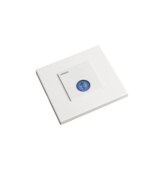 IBERNEX NX0397B NX0397B Botón Azul Iluminado con Lector RFID 125 KHz para Llamada a M