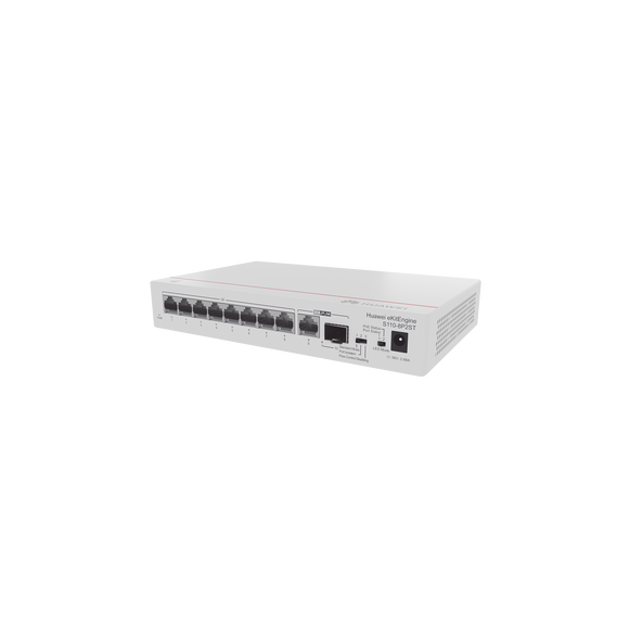 HUAWEI S1108P2ST S110-8P2ST Switch Gigabit No Administrable PoE / 8 puertos 10/100/10