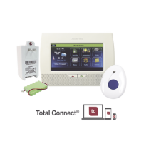 HONEYWELL HOME RESIDEO L7000LASFALL L7000-LAS-FALL Panel de Alarma Inalámbrico con Pa