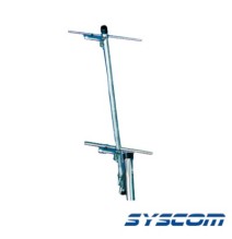 Syscom A2DVCL A2DVCL Antena para Televisión Tipo Dipolo para Canales del 2 - 6.