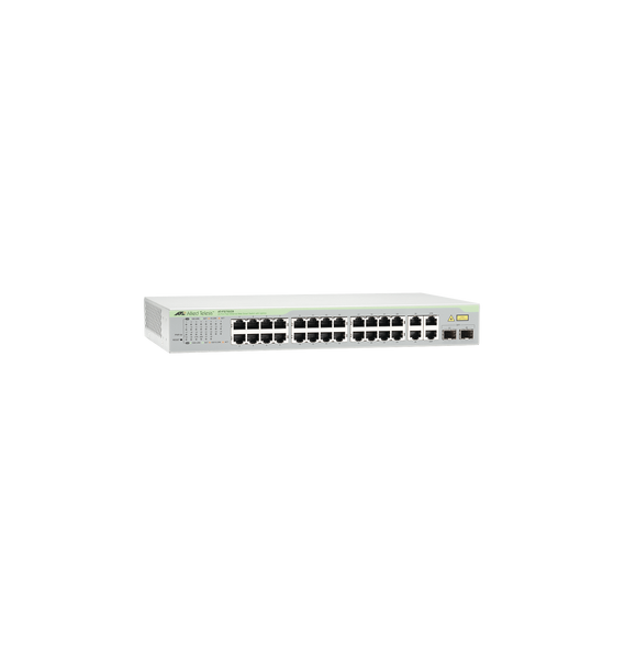 ALLIED TELESIS ATFS7502810 AT-FS750/28-10 Switch WebSmart de 24 puertos 10/100 Mbps +