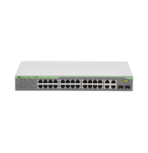 ALLIED TELESIS ATFS7502810 AT-FS750/28-10 Switch WebSmart de 24 puertos 10/100 Mbps +