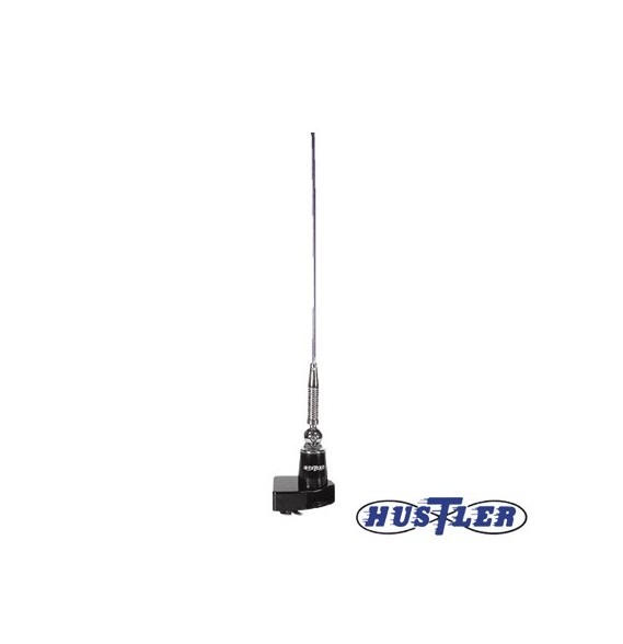 HUSTLER BBGT150 BB-GT-150 Antena Móvil VHF Ajustable en Campo Rango de Frecuencia 148