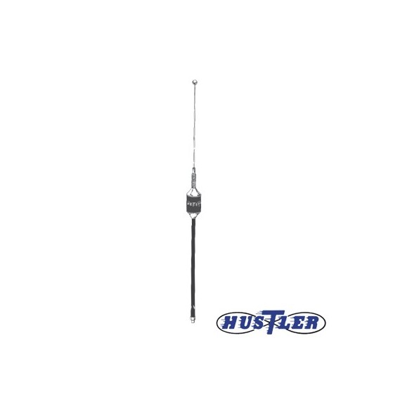 HUSTLER SCBS SCB-S Antena Móvil para Banda Civil (CB) 26.960 - 27.400 MHz.