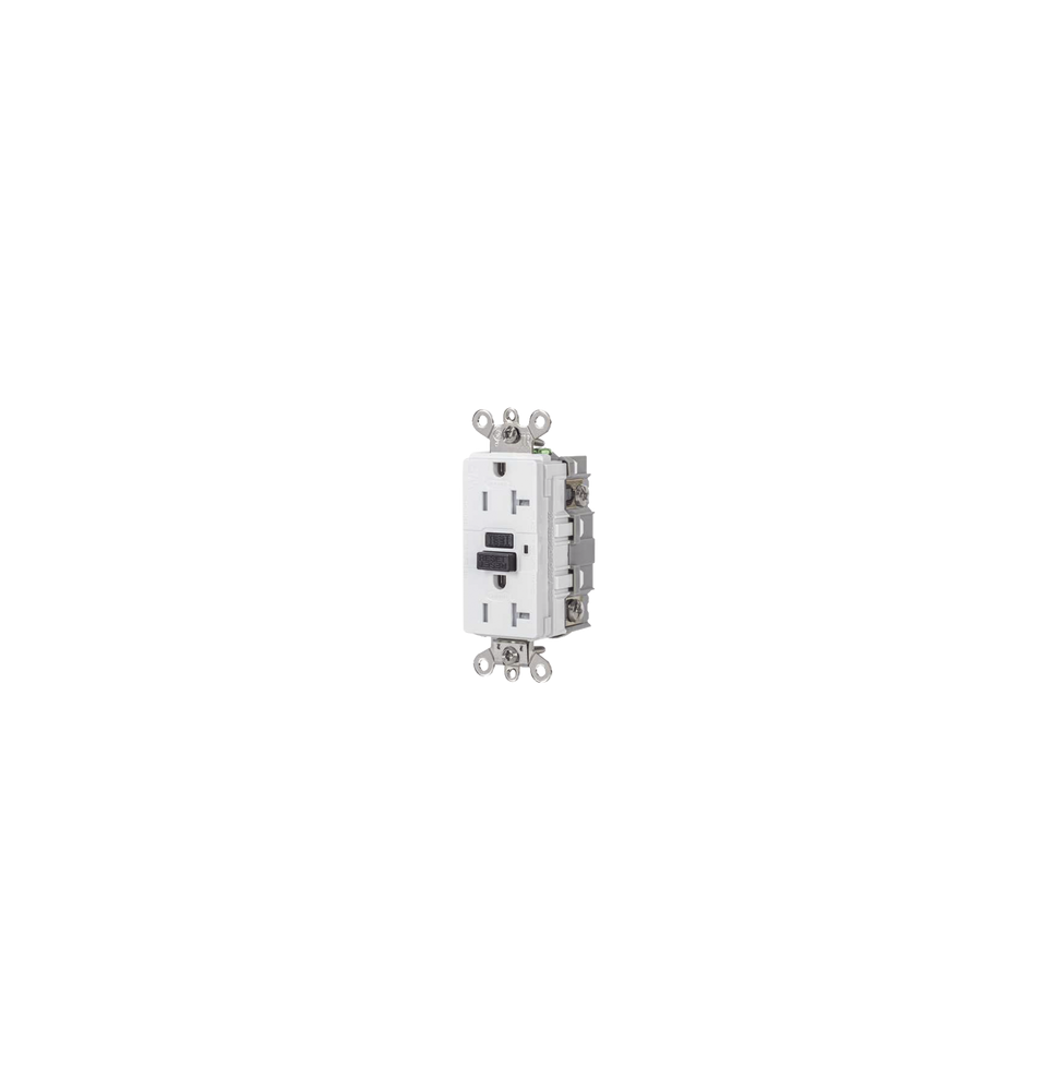 HUBBELL HUBGFSG5362W HUB-GFS-G5362-W Contacto GFCI 20 A 125 V / Resistente a Intemper