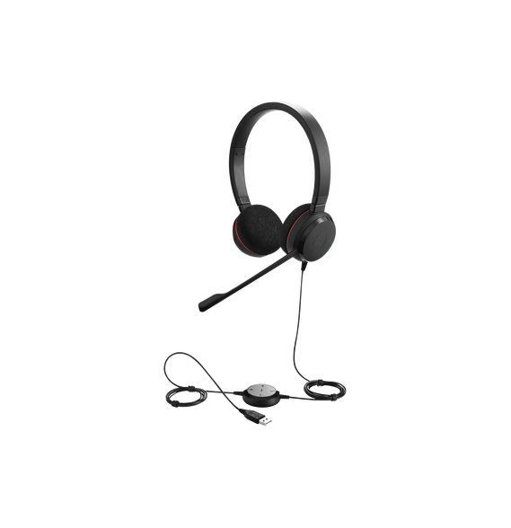 JABRA EVOLVE20DUOUC EVOLVE-20-DUO-UC Jabra Evolve 20 DUO con conexión USB micrófono c