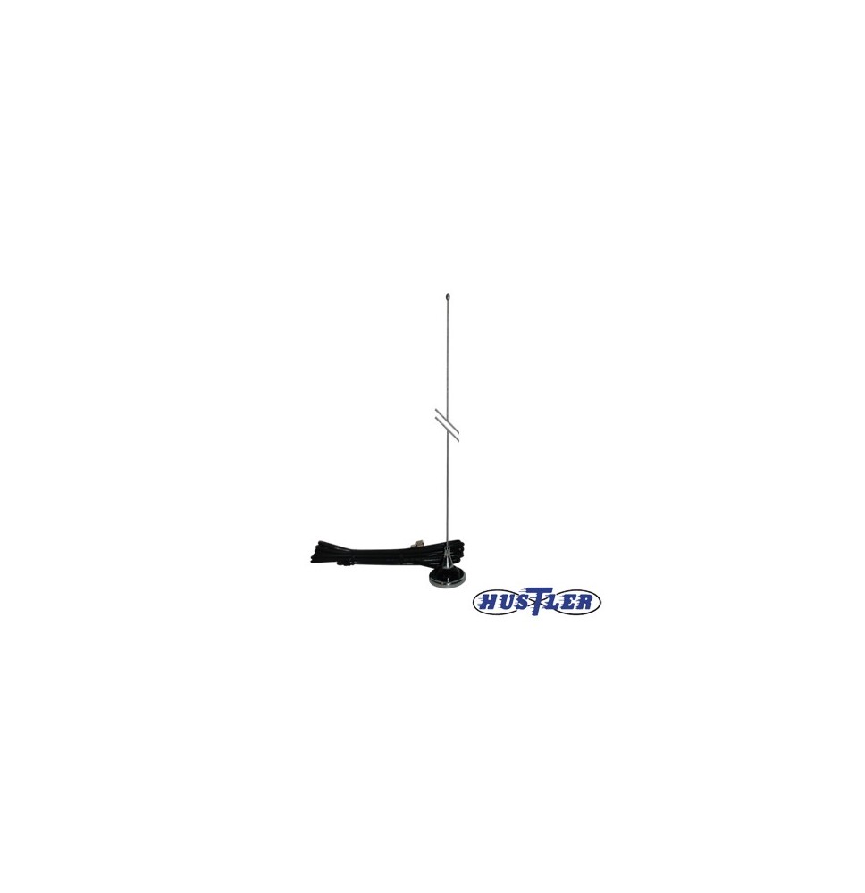 HUSTLER UGMPL UGMPL Antena Móvil VHF/UHF 140-500 MHz Ajustable en Campo Ganancia Unit