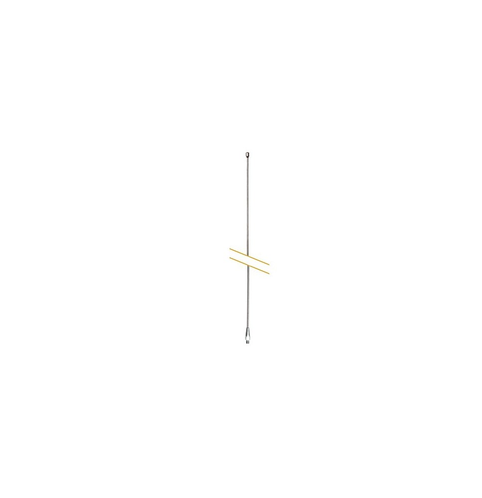 HUSTLER IC56 IC-56 Látigo para Antena CB de 259 cm de Acero Inoxidable