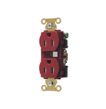 HUBBELL HUBHBL5262RTR HUB-HBL-5262-RTR Contacto Duplex 15 A 125 V / A Prueba de Manip