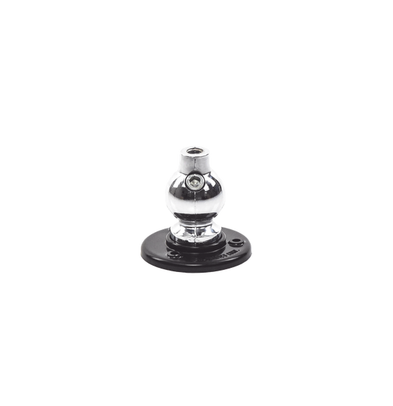 HUSTLER C32 C-32 Montaje de bola cromado para Antenas 3/8 x 24