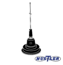 HUSTLER 1C100B 1C-100B Antena Móvil en Color Negro para Rango de Frecuencia de Banda