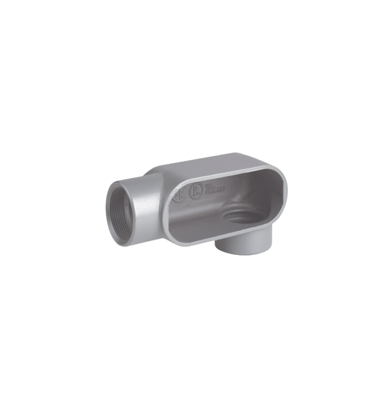 HUBBELL KILLARK HUBLL37SA HUB-LL37-SA Caja Condulet Tipo LL de 1  / Aluminio libre de