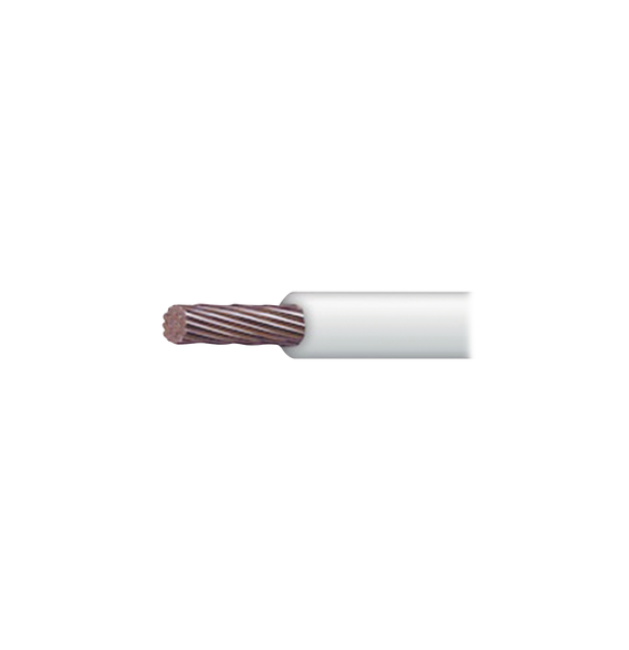 INDIANA SLY323WHT100 SLY-323WHT/100 Cable 18 awg color blanco Conductor de cobre suav