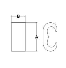 HUBBELL BURNDY HUBYGHC26C2 HUB-YGH-C26-C2 Conector Mecánico tipo YGHC-C compresión en