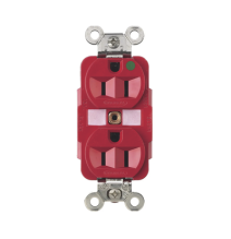 HUBBELL HUBHBL8200RED HUB-HBL-8200-RED Contacto Dúplex 15 A 125 V 2 polos 3 Hilos Col