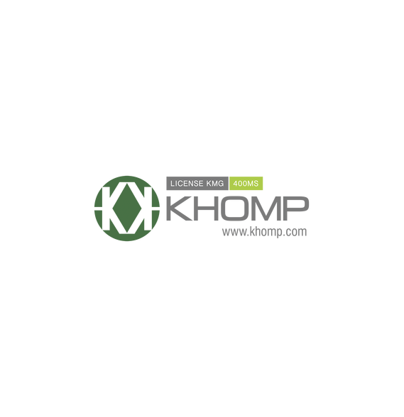 KHOMP KMGLICENSE400MS KMGLICENSE400MS Licencia de software KMG 400 MS