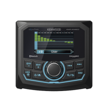 JVC KENWOOD KMRXM500 KMR-XM500 Estéreo marino sumergible IP66 con pantalla de 2.7 pul