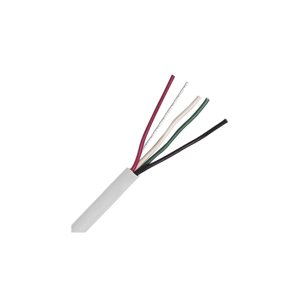 LINKEDPRO LP418W1000 LP418W/1000 Bobina de Cable 305 Metros 4 x 18 AWG Color Blanco