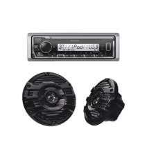 JVC KENWOOD KE1653MRB KE/1653MRB Kit de estéreo con Bluetooth KMR-M332BT | más Par de