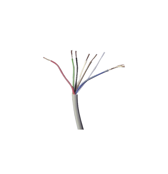 LINKEDPRO LP622W1000 LP622W/1000 Bobina de Cable 305 Metros 6 x 22 AWG Color Blanco