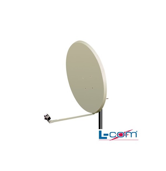 L-COM HG5158D HG5158D Antena Parabólica de Banda Ancha 5125 - 5850 MHz.