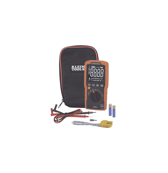 KLEIN TOOLS MM450 MM450 Multímetro Digital Esbelto de Rango Automático con TRMS 600V
