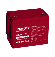 LINKEDPRO BY EPCOM LK7512FR LK7512FR Batería 12 Vcc / 75 Ah / UL / Tecnología AGM-VRL