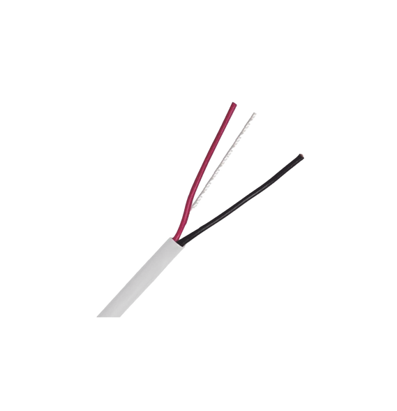 LINKEDPRO LP218W1000 LP218W/1000 Bobina de Cable 305 Metros 2 x 18 AWG Color Blanco