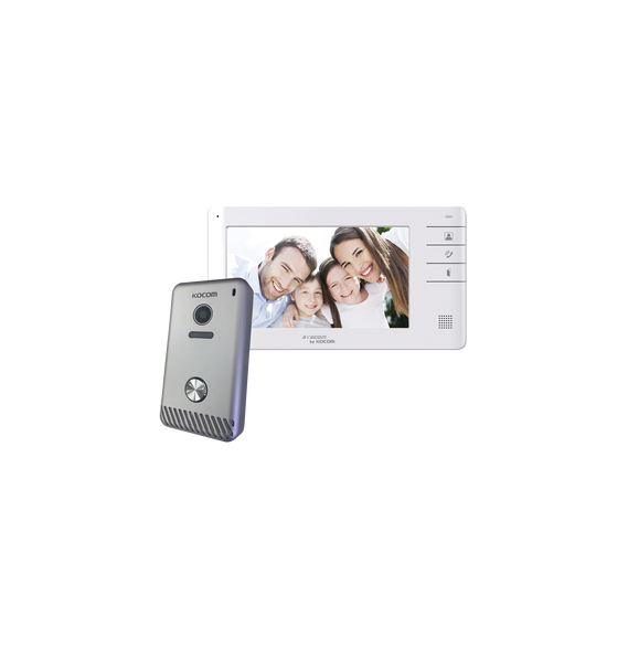 KOCOM KCVS701EBCKCS81MU KCVS701EBC/KCS81MU KIT DE VIDEOPORTERO 701 SEG GEN