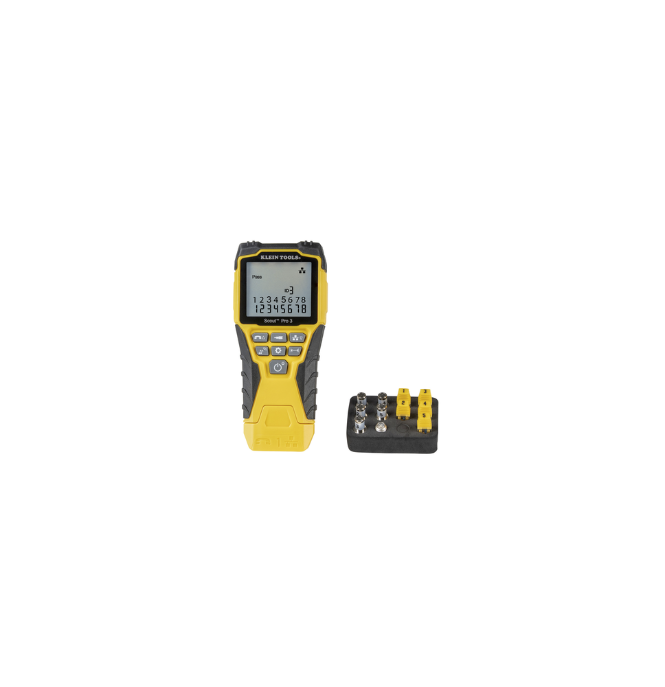 KLEIN TOOLS VDV501851 VDV-501-851 Kit Scout? Pro 3 Probador de Cables de Voz (RJ11/12 KLEIN TOOLS VDV501851 VDV-501-851 Kit Scout? Pro 3 Probador de Cables de Voz (RJ11/12