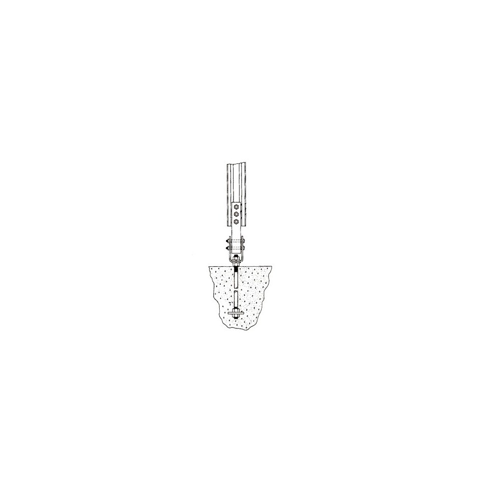 Syscom HB36 HB36 Sistema de Anclaje Tipo Perno para Torres TBX24 TBX32 TBX40 TBX48 GT Syscom HB36 HB36 Sistema de Anclaje Tipo Perno para Torres TBX24 TBX32 TBX40 TBX48 GT