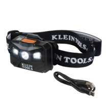 KLEIN TOOLS 56048 56048 Lámpara Luz LED Frontal Recargable de 400 Lúmenes Apagado Aut