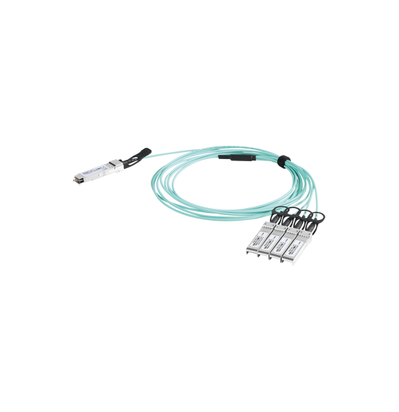 LINKEDPRO LPAOC40G4X10G1M LP-AOC-40G-4X10G-1M Cable AOC QSFP+ de 40 Gbps a 4x 10 Gbps