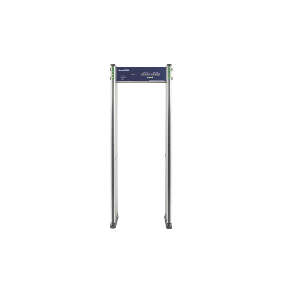 AccessPRO APMESC6 APMESC6 Detector de metales de 6 zonas/ Uso en Interior/ Contador d